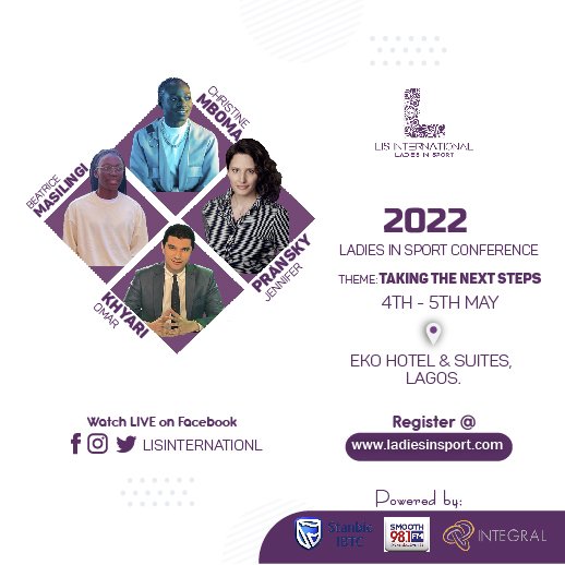 Phatill's tweet photo. Tomorrow, we're #TakingTheNextSteps for women's sports development at @LISinternationl
#LIS2022 https://t.co/7gmcjUYEci