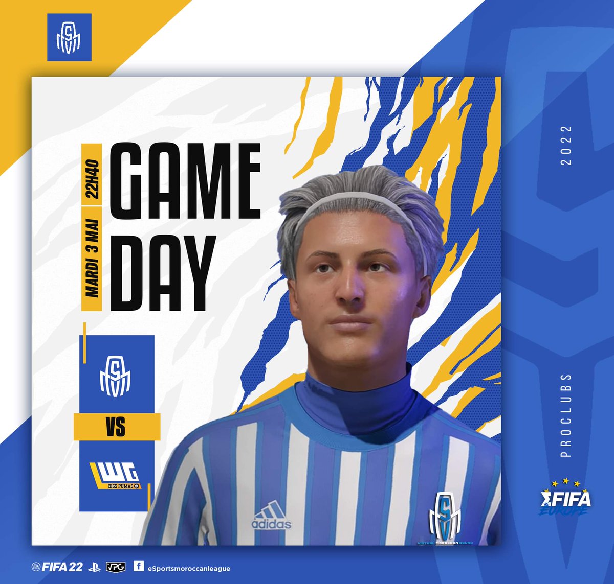 ONE MORE STEP ! 

VMS will fight for the second title of the season as they face the strong French team <a href="/BiGsPUMAS/">BiGs PUMAS</a>

We are on full focus mode and counting on your support to get that trophy of @EfifaOnline

#LETSDOIT
#ExpectTheSquad