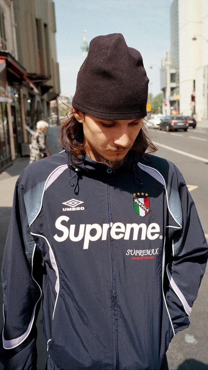 専用】Supreme / Umbro Track Jacket Navy-