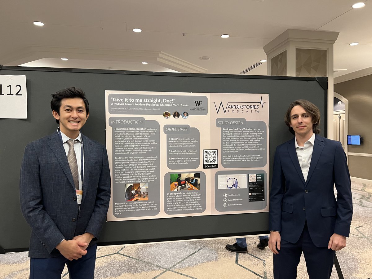 WMUMedicine's tweet photo. #WMed was well-represented last month at the @AAMCtoday 2022 GSA-CiM-OSR national conference in Denver. See more at  https://t.co/mfkeLEc8zL @DrSheakley @cameron_quon @StephenSzabadi https://t.co/zIpz9woIlR