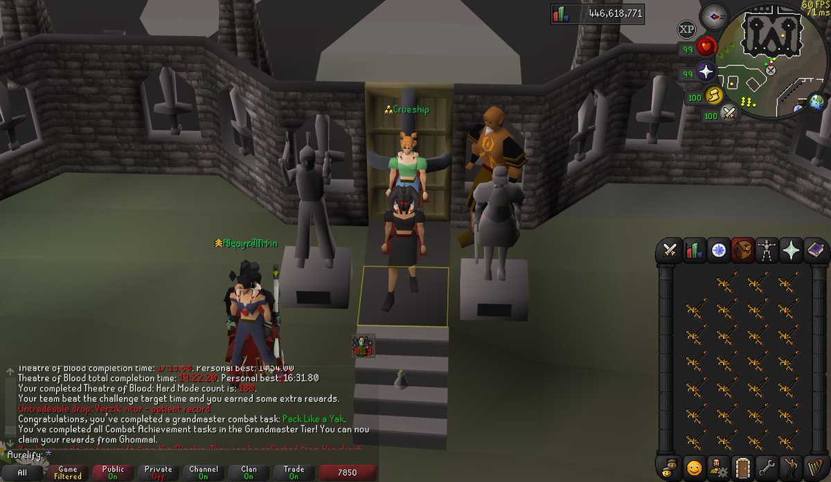 Aurelifyy's tweet image. Finished maxing and completed CA