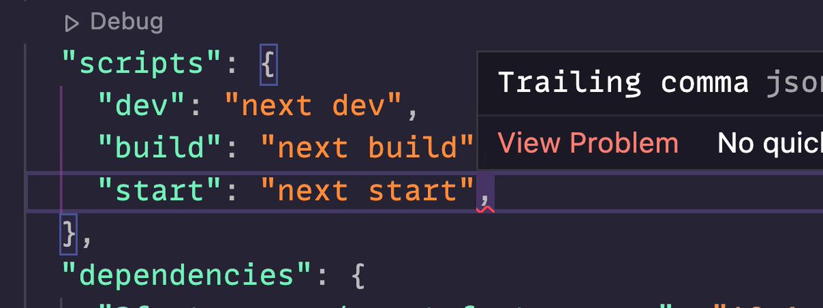 flaviocopes's tweet image. We should start a petition to accept trailing commas in JSON