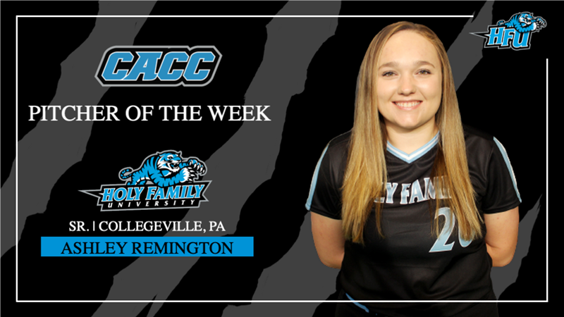 GoHFUTigers's tweet photo. Remington Named Pitcher of the Week! #HFUSB #HFUTigers Story Link: https://t.co/xE9P10fZI5 https://t.co/9J8PIDqJRj