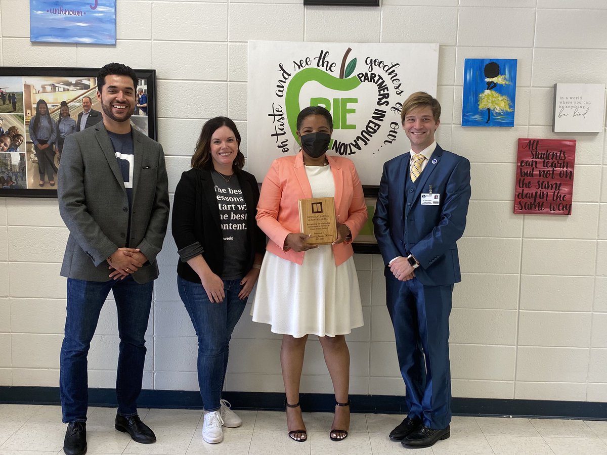 Pillans Middle was recognized today by <a href="/Newsela/">Newsela</a> for all of the hard work of NCE teachers and successful implementation with students! Congrats to Mrs. Hollins Hollins for her school’s dedication to student learning! @CWolfe_Newsela #WeSlayELA