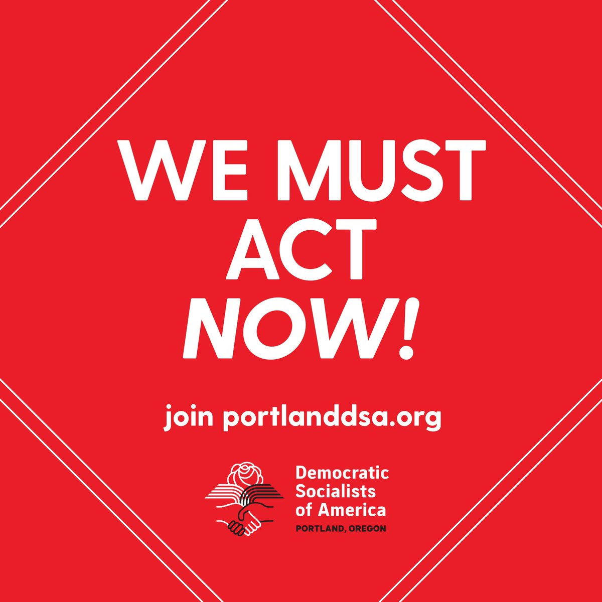 Portland DSA tweet media
