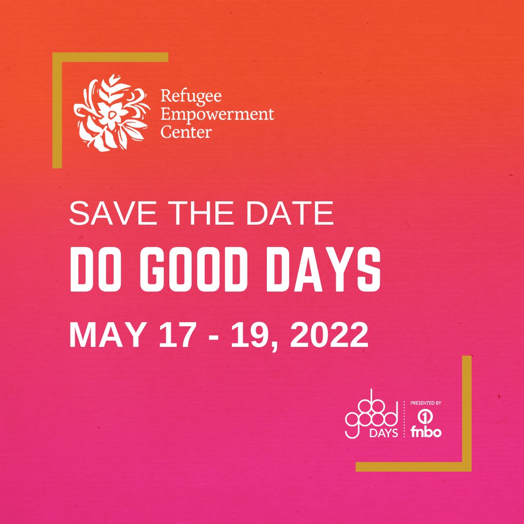 We're excited to join the Omaha Metro for <a href="/SHAREomaha/">SHARE Omaha</a> Do Good Days presented by <a href="/fnbo/">FNBO</a>    May 17-19! Your gift makes a big difference in the lives of refugee families arriving in our community. 

Learn more and give early at  refugeeempowerment.org/do-good-days/