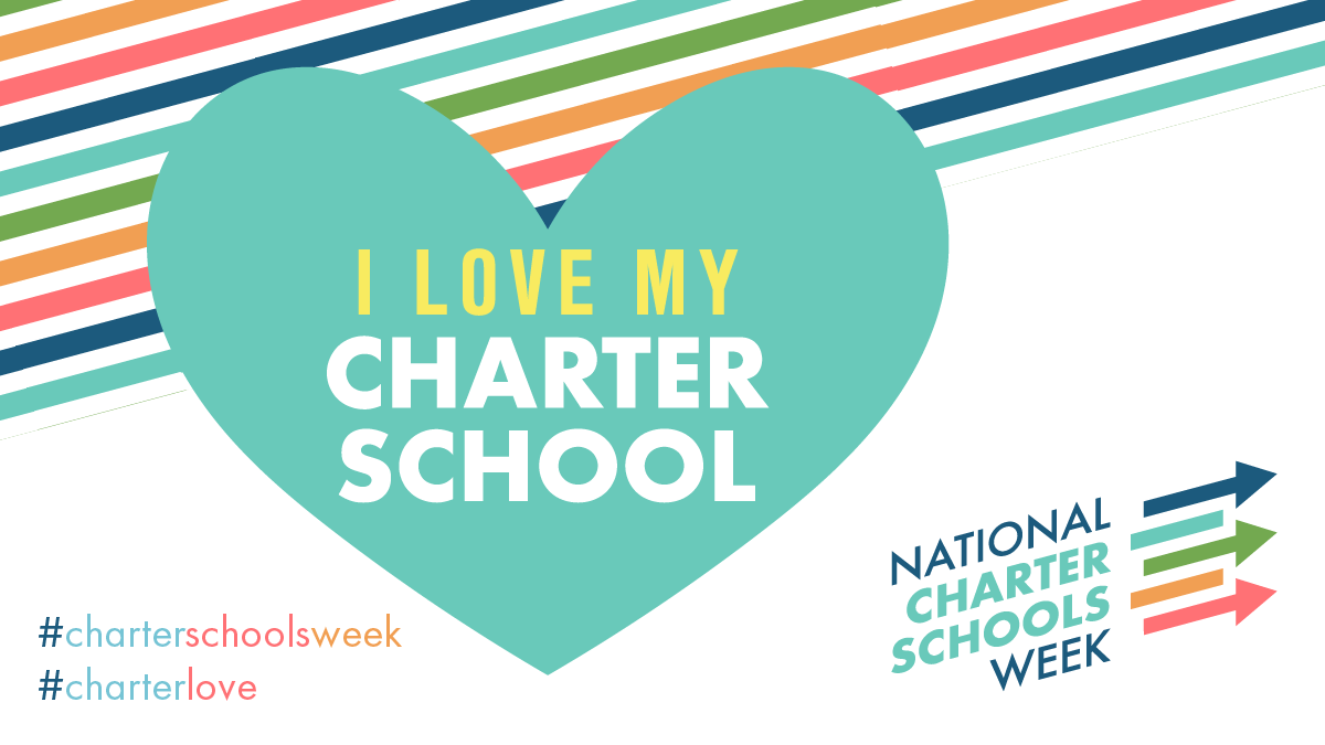 angela_pcs's tweet photo. We love our charter schools! Keep the #CharterSchoolsWeek celebration going strong and share your #CharterLove today 💕 https://t.co/DK6PiR7vcY