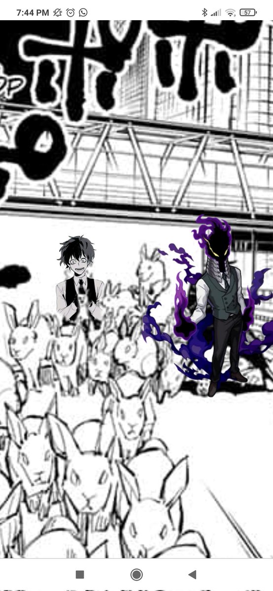 MessedMind's tweet image. Kurogiri filling up my TL with bunnies!!