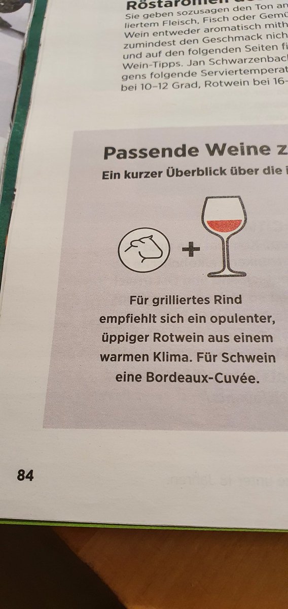 BV94568067's tweet photo. @coop_ch Liebe Coop-Redaktion, im Grill-Magazin Mai 2022 wurde auf S. 84 unter "Passende Weine ..." geschrieben: "Für Schwein eine Bordeaux-Cuvée." Meine interessierte Frage dazu: Gibt es Bordeaux auch sortenrein?  Wo kann ich diesen kaufen? Gerne erwarte ich Ihre Anwort. Danke. https://t.co/UbEl5Q1r5v