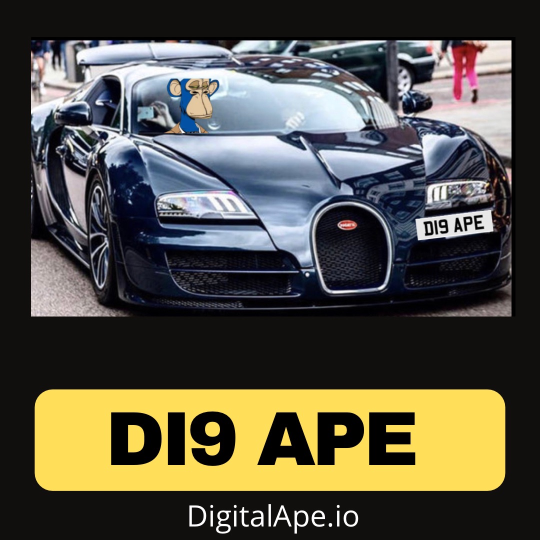 UBRplates's tweet photo. As of 2022, sales of Bored Ape Yacht Club NFTs have totaled over US$1 billion &amp; celebrities have purchased these non-fungible tokens include singer Justin Bieber, Snoop Dogg  Madonna, &amp; Paris Hilton 
 #nft #bayc #opensea #digitalape #domain #numberplate 

https://t.co/dTPPsaHi1t https://t.co/sVLKcHmFM3