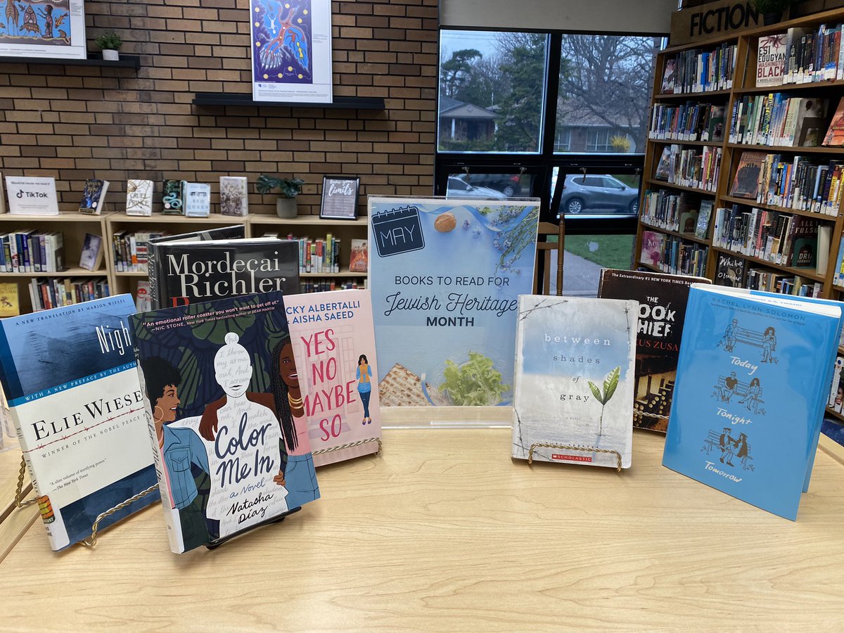 May is Jewish Heritage Month! Lots to choose from in the LLC to help celebrate. Here are a few suggestions!