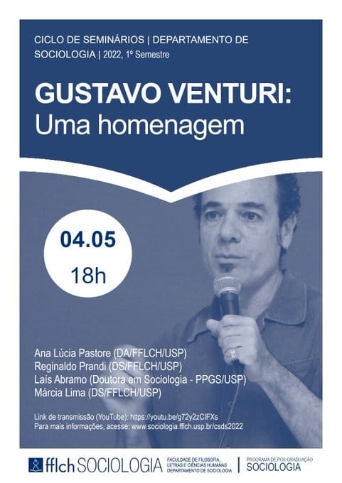 uspfflch's tweet photo. 📰 04/05 às 18h: Gustavo Venturi: Uma homenagem
Confira mais informações do evento no link: https://t.co/ZlpZGczERt
#usp #fflch #uspfflch #fflchusp #evento #homenagem #sociologia #gustavoventuri #ciclodeseminarios #seminario https://t.co/01blj8apYw