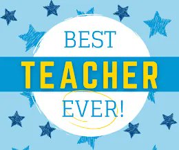 This week is Teacher Appreciation Week! Thank a teacher that makes a difference in your life by sending them an eCard and a special message of gratitude - bit.ly/39BAHlz