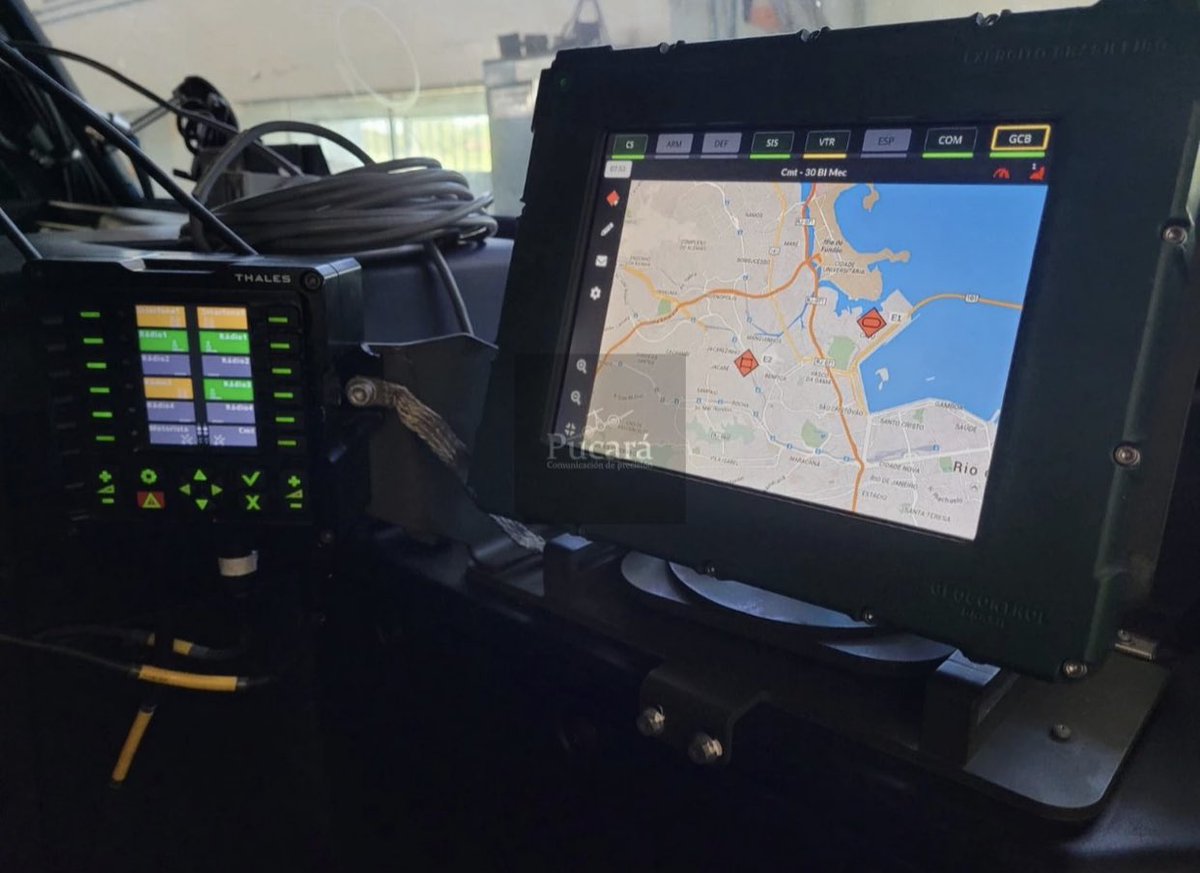 PucaraDefensa's tweet photo. El sistema #PROTEUS #Platform Manager se prueba en el @ivecobrasil #LMV-BR
@Parabelum #vbr #vbmt @exercitooficial @ABIMDE_ #CAEx #sistemas #ciencia #Tecnologia #iveco
https://t.co/IJ8kQpu9Iy https://t.co/MAvcIu3kXo