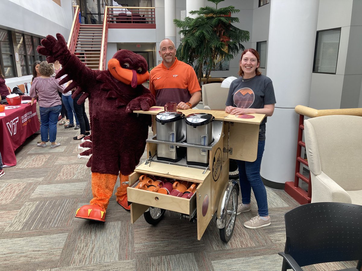 Recap. Hokie Bird. Coffee Bike. Recovery. Winning.