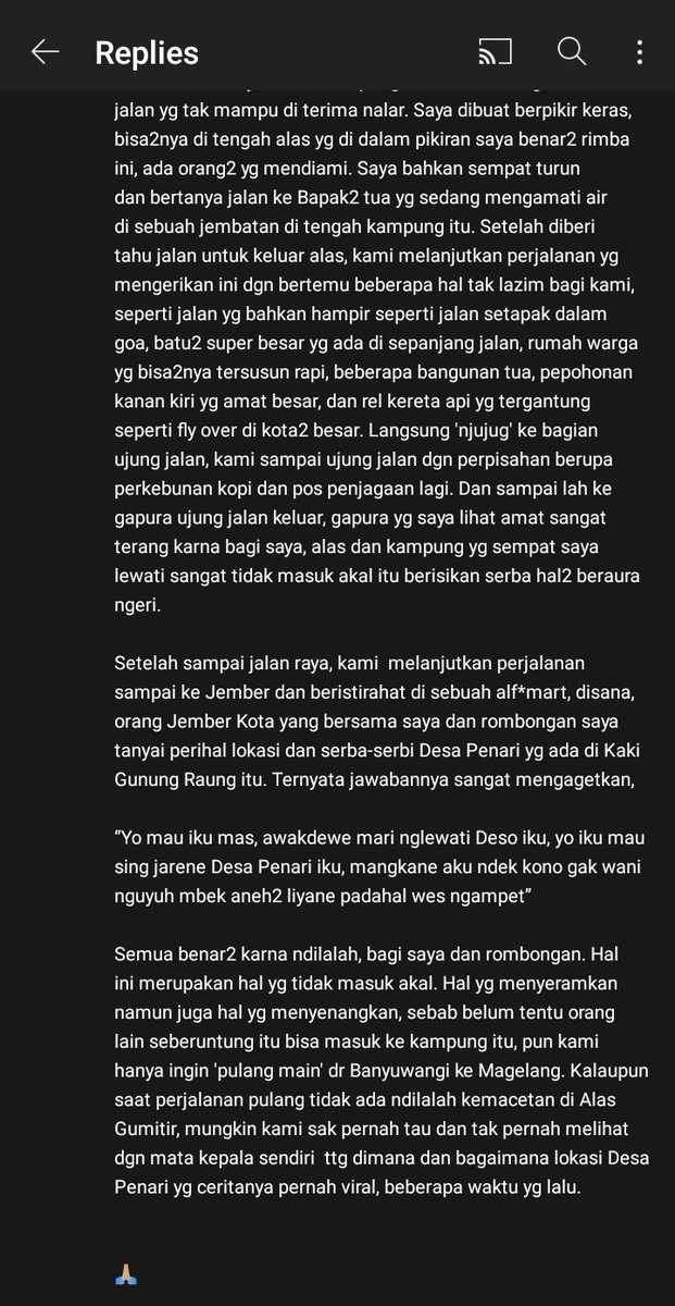 bayupangaji's tweet photo. Pernah suatu ketika 'beruntung' bisa lewat lokasi asli kkn desa penari dengan mata kepala sendiri, pernah tak ceritakan via live space ke temen2 twt waktu itu, pernah langsung tak tuliskan di salah satu konten yt yg isinya ttg penelusuran lokasi kkn desa penari jg https://t.co/zP5VuGudXA