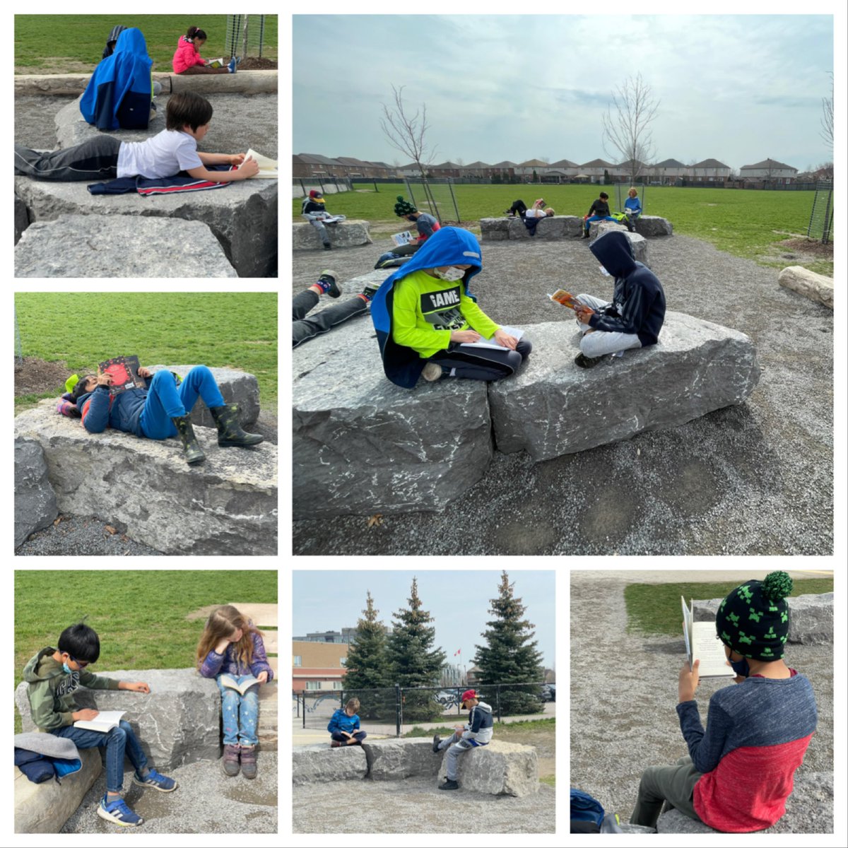 JWBBarbu's tweet photo. We were lucky to enjoy our outdoor classroom today before all of the rain!📚@JWBoichPS https://t.co/6HL0GAG6Gd