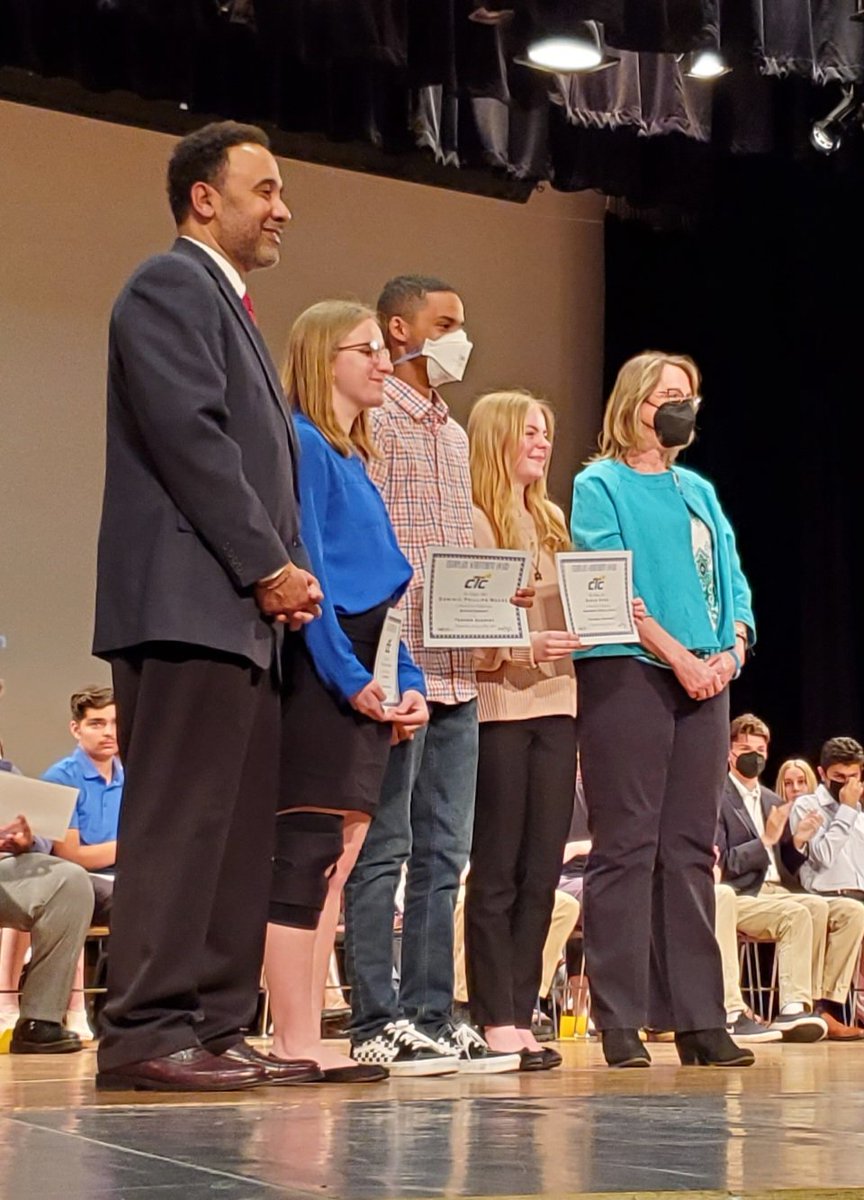 KYohoBOEMember's tweet photo. Attended the CTC Awards Program. Once again, I am reminded that these students accomplished so much more than I did at that age. Amazing accomplishments! #FCPSCTC https://t.co/h3j15ytjkZ