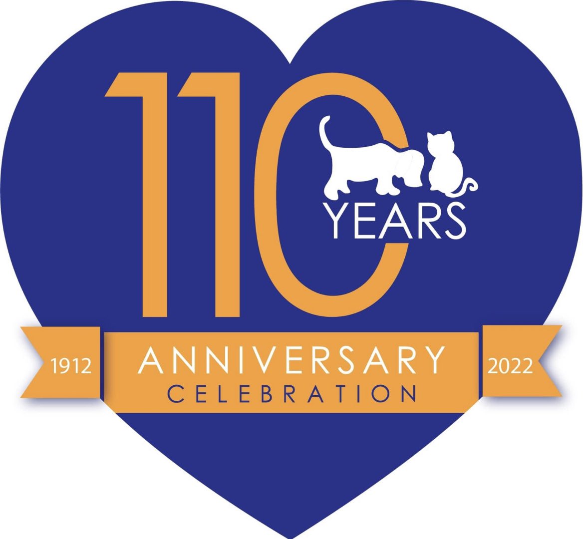 For 110 years WARL has cared for the pets &amp; their people in the Worcester community. That’s 110 years of being a safe haven for animals in need; 110 years of providing loving companions for people; 110 years of advocacy and compassion. This is all made possible by YOU! Thank you!