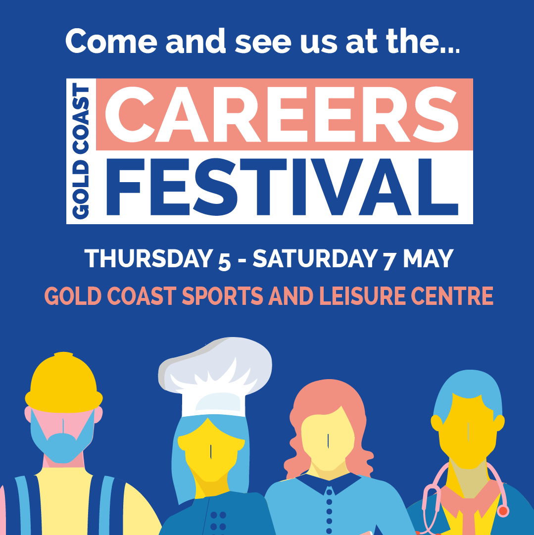 QldPolice's tweet photo. If you've ever thought about a policing career, come & see us at the @StudyGoldCoast Careers Festival! Whether you’re ready to put in an application or simply exploring the idea of becoming a #PoliceRecruit come along to find out more https://t.co/3aOuv2Lyjy
#studygoldcoast https://t.co/yqQMihHlWI