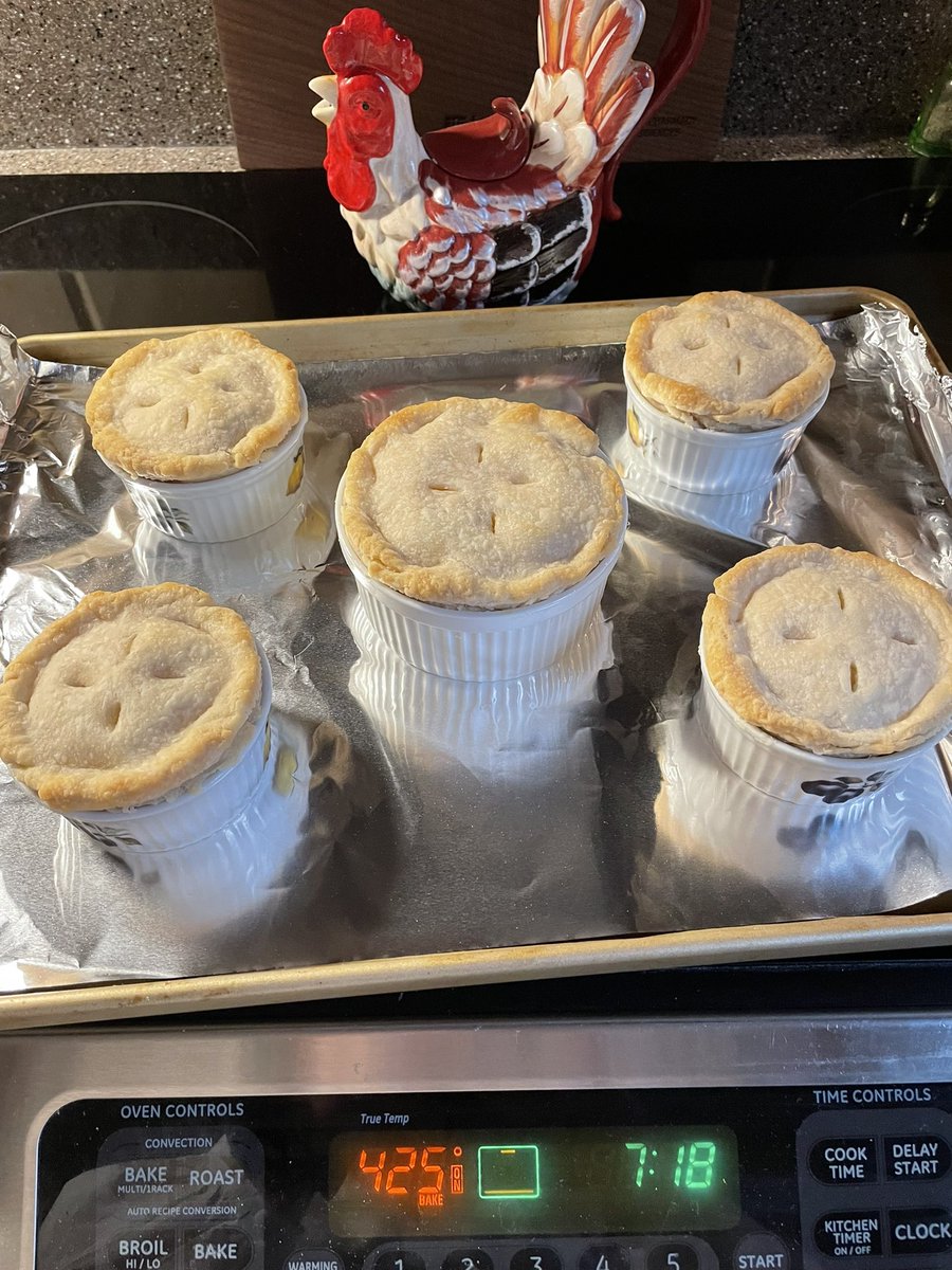 AutumnCMarshall's tweet image. Serving dinner in 10 minutes. Come on over. Megan &amp;amp; Morgan, where are you? #chickenpotpie #homemadecrust @EVMarshall1199