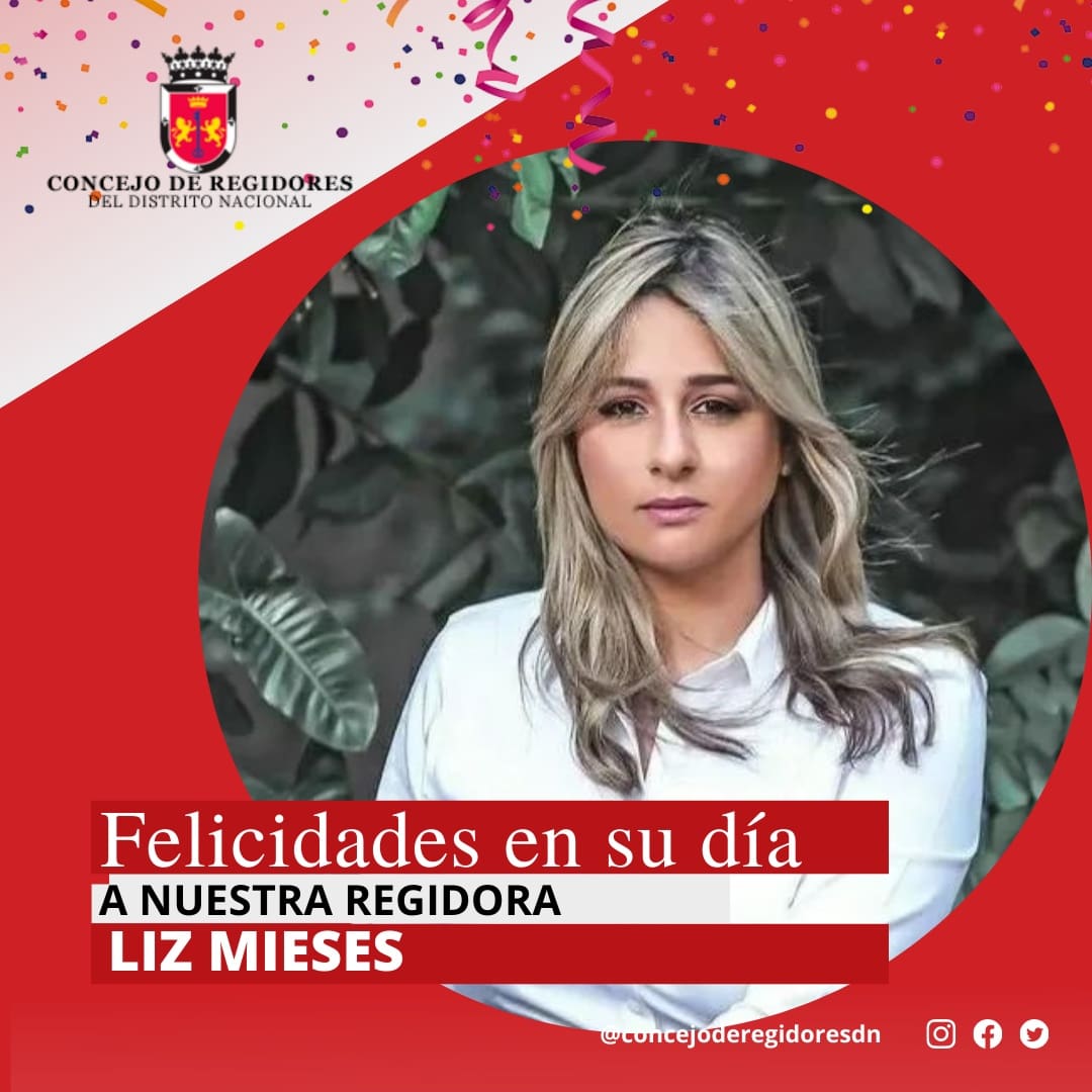 Concejo de Regidores Distrito Nacional tweet media