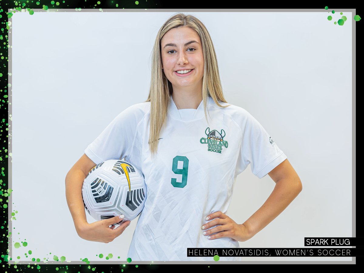 CSU_Athletics's tweet photo. 𝐒𝐏𝐀𝐑𝐊 𝐏𝐋𝐔𝐆: 𝐇𝐄𝐋𝐄𝐍𝐀 𝐍𝐎𝐕𝐀𝐓𝐒𝐈𝐃𝐈𝐒
- Motivates and encourages all other Vikings with a positive attitude all the time
- A leader for her team both on the field and off

#VESPYS22 | #GoVikes https://t.co/ZfNSMVvKlS