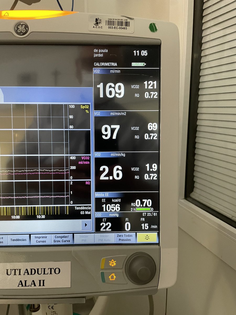 rsrosenfeld's tweet photo. Is indirect calorimeter indispensable? We’ve submmited to ESPEN 2022 our experience with 66 SARS-Cov-2 patients, 124 EE measurements and correlate with EE-Harris-Benedict, also precision, accuracy and Bland-Altman LOA. https://t.co/eQLXbuCba2