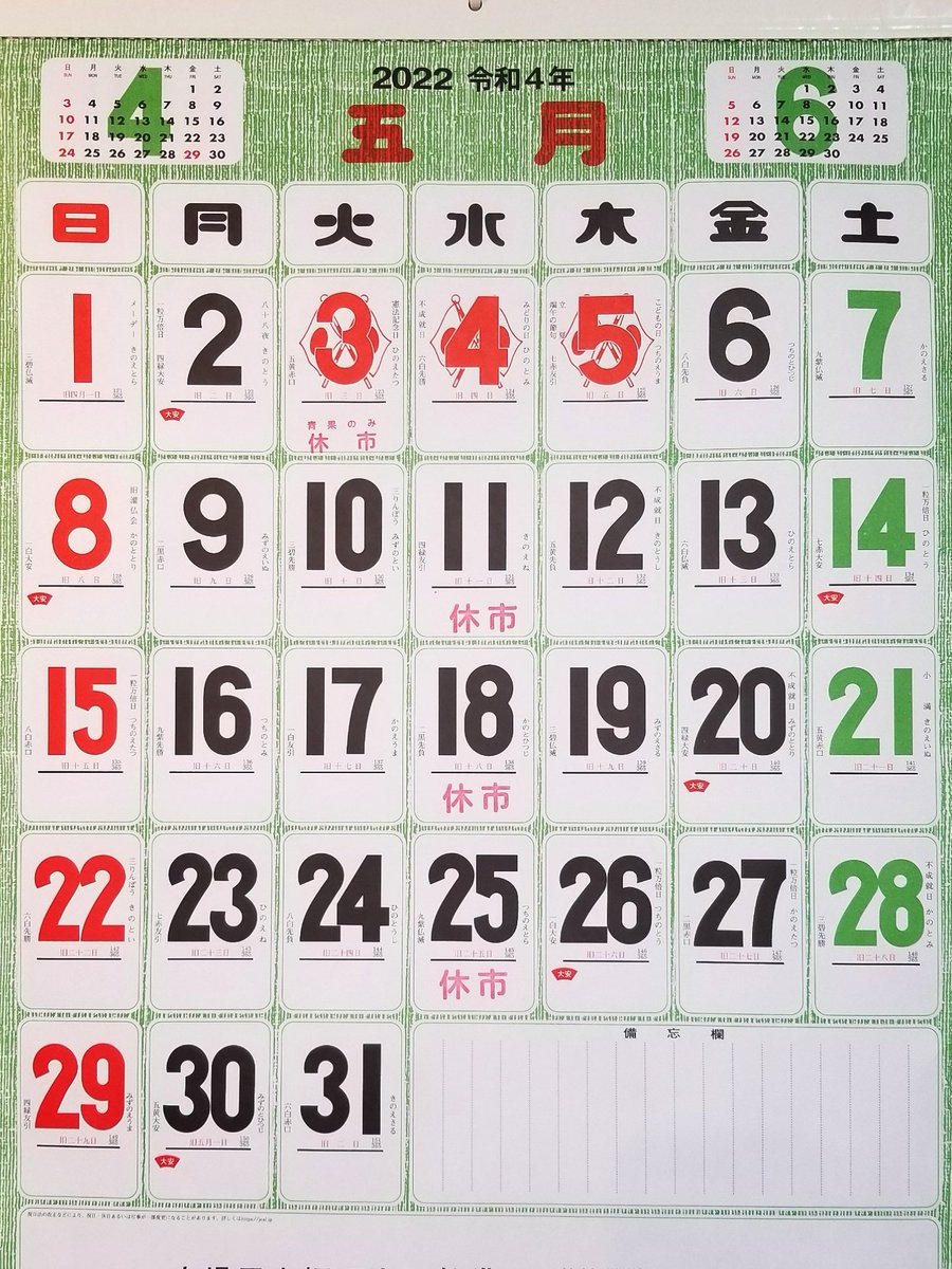 市場カレンダー Twitter Search Twitter