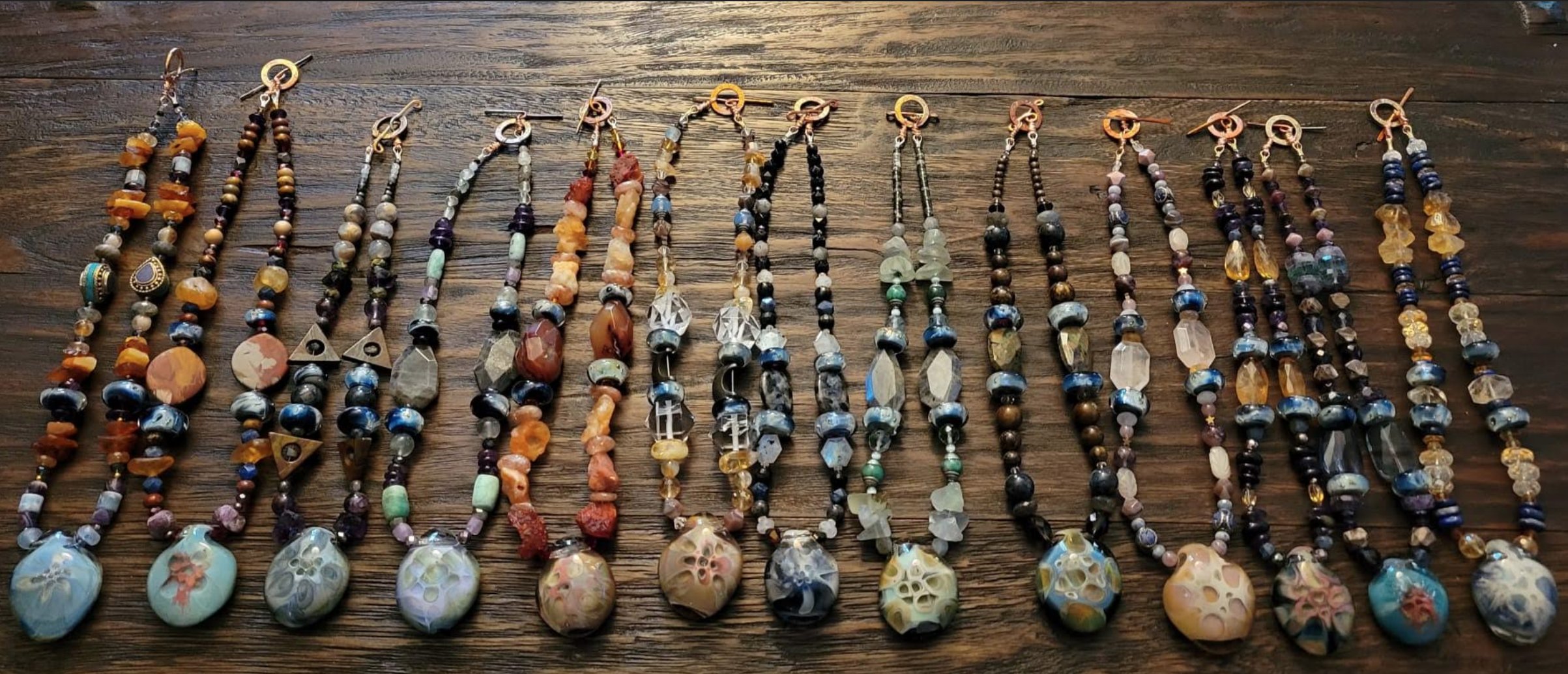 Giorgio A. Tsoukalos on X Hi everyone just in case some of you may have missed it the wondrous Krix has released another limited batch of her Universe bead glass necklaces on her