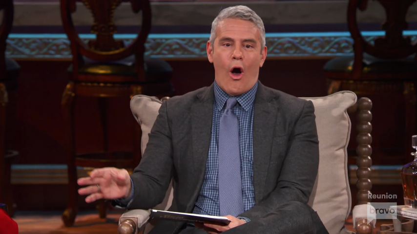 queensofbravo's tweet photo. Not Teresa being mad at Melissa for over 25 years because Melissa had her wedding while she was 9 months pregnant. Andy had the PERFECT reaction #RHONJ https://t.co/NMeZlRGxOD