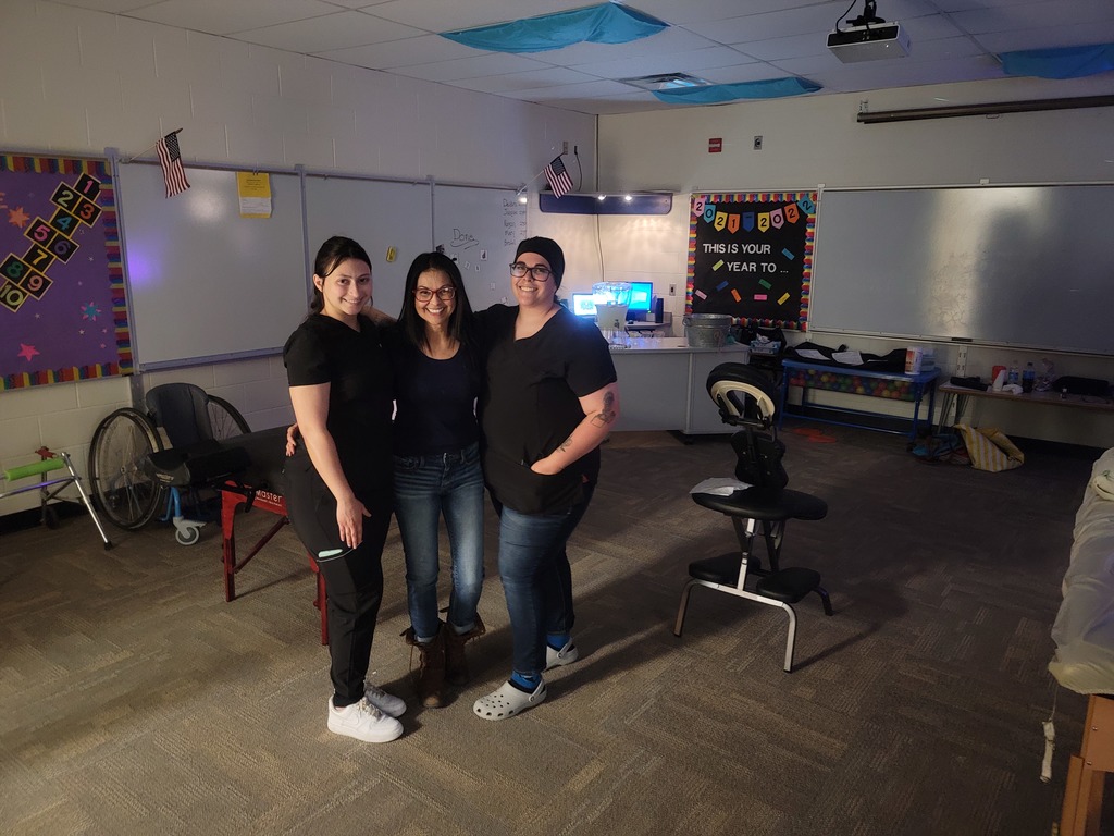 Big shoutout to these lovely ladies from Pure Bliss Salon and Spa for spoiling the teachers and staff with massages today for teacher appreciation week!