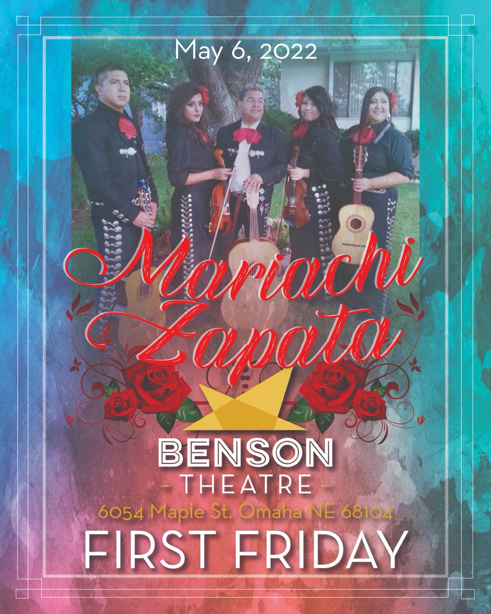 Benson Theatre First Friday with Mariachi Zapata! Join us for this free show during Benson First Friday's art walk. Live music at the Benson Theatre for the whole family! #mariachizapata #bensontheatrefirstfridays