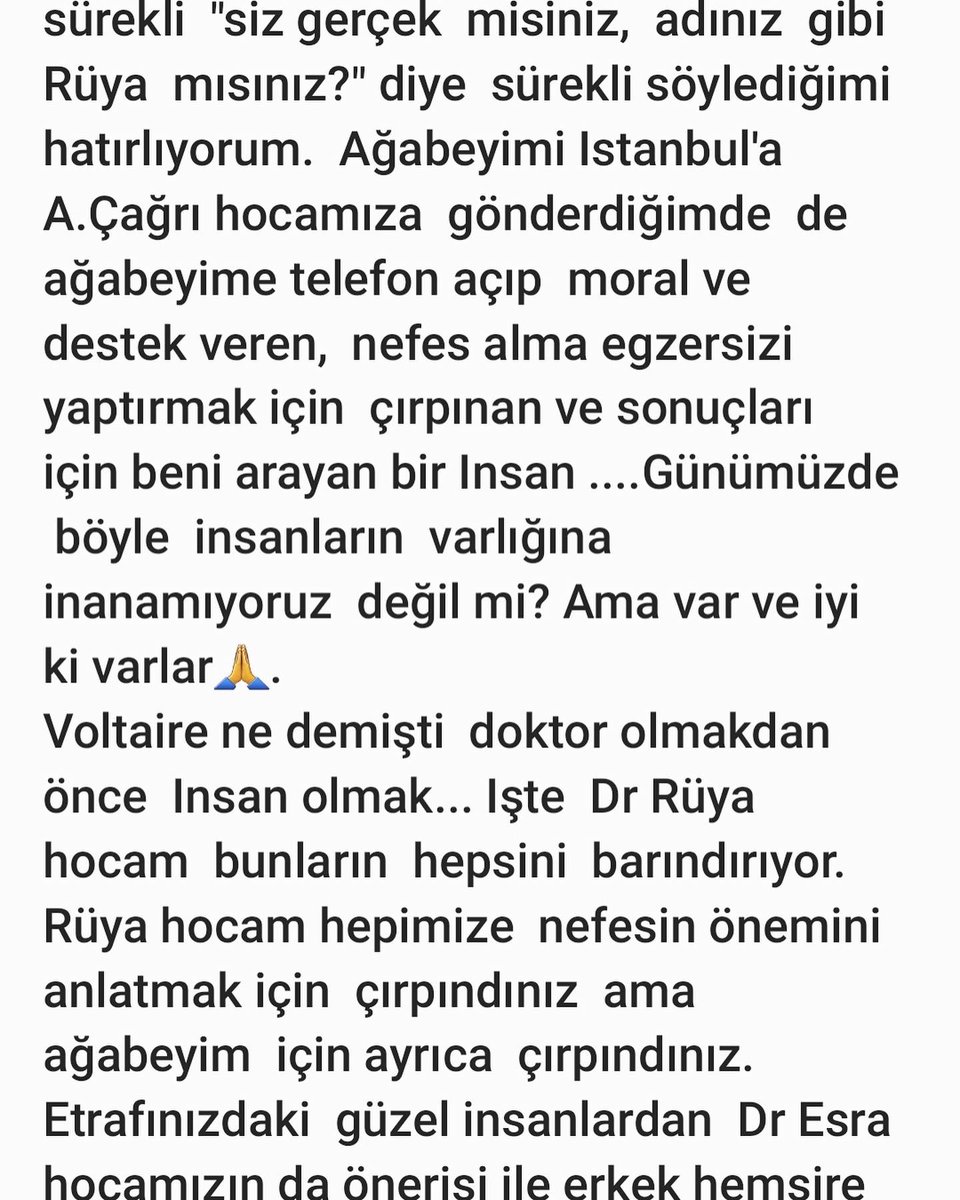 RuyaAcaroglu's tweet photo. Hastalık bitti şükürler olsun benim engelim bitmedi sadece ,NEFESİNE SAHİP ÇIK diye tüm çabam https://t.co/aNrf1zMzzv