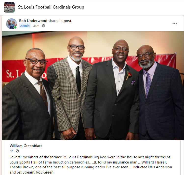 St. Louis Football Cardinals tweet media