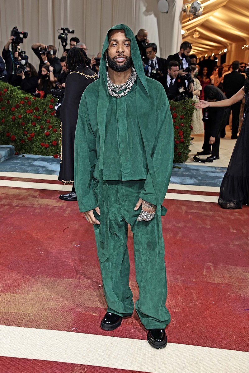 .<a href="/obj/">Odell Beckham Jr</a> stepped out at the Met Gala last night. ✨