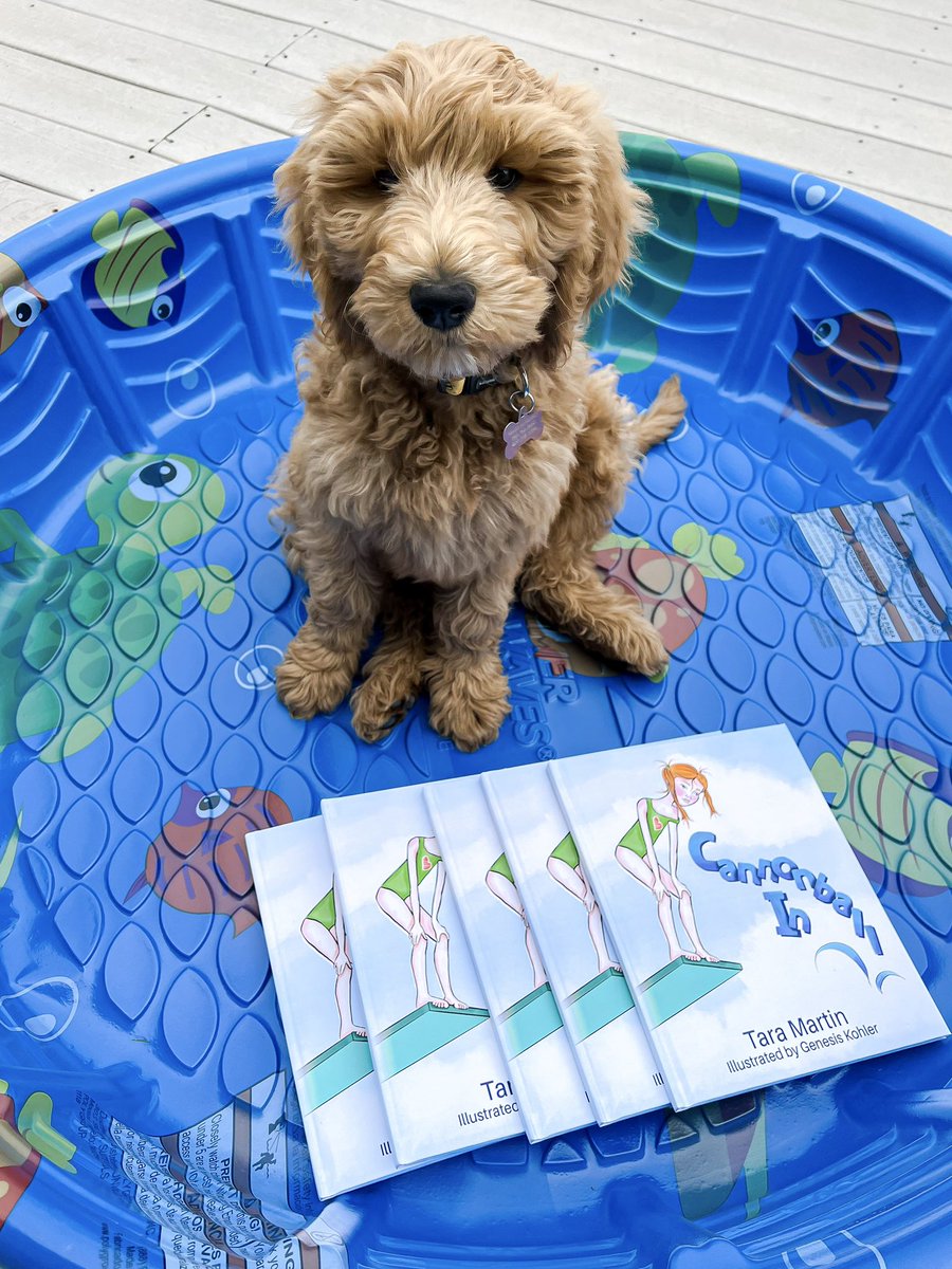 TaraMartinEDU's tweet photo. 🤗Happy #TeacherAppreciationWeek!🎉
As a little token 
of❤️, I (+Honey🐾) want to #Giveaway 5 autographed #Cannonballin picture books.

To Enter
💦❤️&amp; RT Post
💦Follow
Bonus: Add a teacher pal in the comments

5 Winners Chosen
5.5.22 by 9PM CT
📖💦 https://t.co/TshzfSpLBf
#tlap https://t.co/crxzHTPk1r