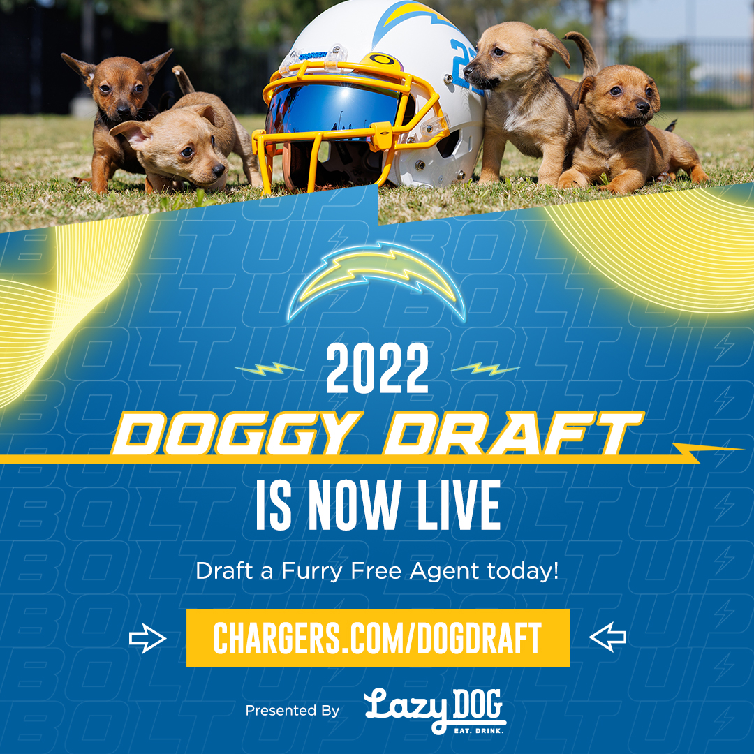 Los Angeles Chargers on Twitter "we drafted some DAWGS it's ur turn