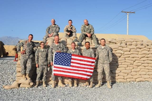 46MPCMD_TF46's tweet photo. Today marks the 12th anniversary of the 46th Military Police Command becoming the first unit of its type to deploy to a combat theater.  The mission of these #Guard soldiers included command and control of detainee operations during Operation Enduring Freedom. #peacekeepers #TF46 https://t.co/Ffk4AckLuy