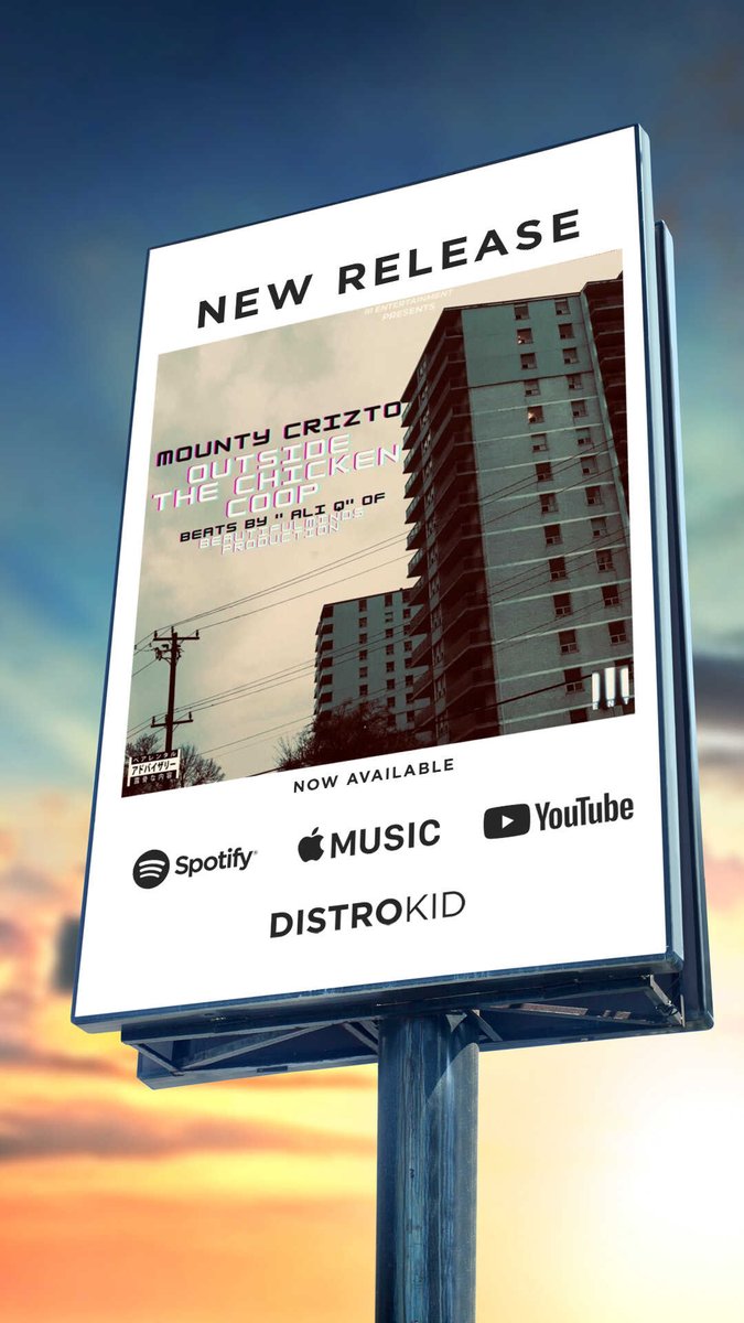 CriztoMounty's tweet photo. @DistroKid Thank You for the Free design showing Love to the Undergrounds
Much Love family ''OUTSIDE THE CHICKEN COOP''
May 7th #111ENT #MOUNTYCRIZTO #POSITIVETHUGIN #SCARCITY https://t.co/o3N18v4HI2