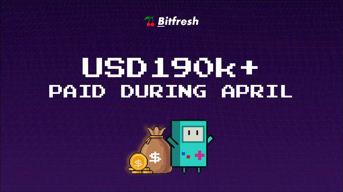 BitFreshWIN's tweet image. April has ended, and it is time to do a rewards recap! 📊
Last month, USD 190k were paid on prizes. Raise your hand if you were one of the fortunate! 🙌

Play at 👉 bsc.bitfresh.win

#Casino #Gambling #iGaming #GameFi #Bitfresh