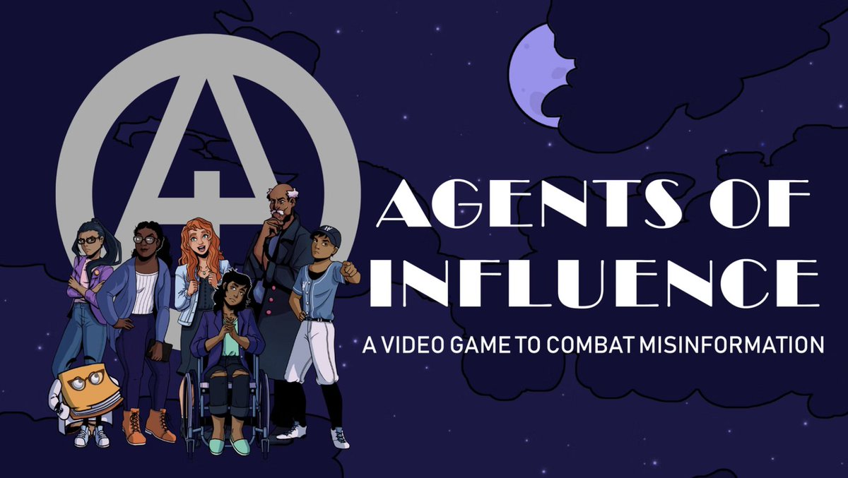 AspenPolicyAcad's tweet photo. Congratulations to @alterea_inc on winning our $75k #InfoDisorderPrizeCompetition! We can’t wait to see how you continue to develop “Agents of Influence,” a game educating students about mis- and disinformation. Check out the project here: https://t.co/nEFnKX11BK https://t.co/gr27u8kCWq