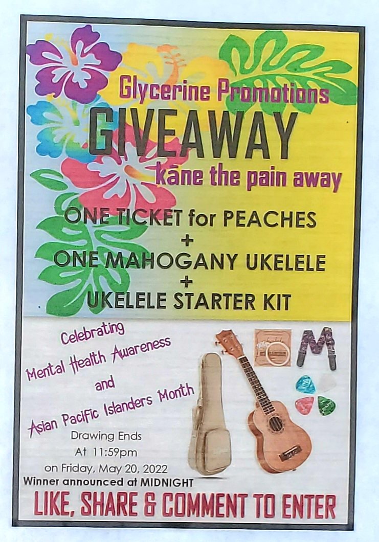 SheGAllin's tweet photo. Just whipped up this #Giveaway #Flyer for #GlycerinePromotions 
*starts #THISFRIDAY
*will ship #Ukelele to #winner
*outside of US Shipping will cost the price of #International
*one entry for EACH #like, #comment &amp; #share from the #GP #Page, per day, starting #FRIDAY https://t.co/odRUbE0c7H