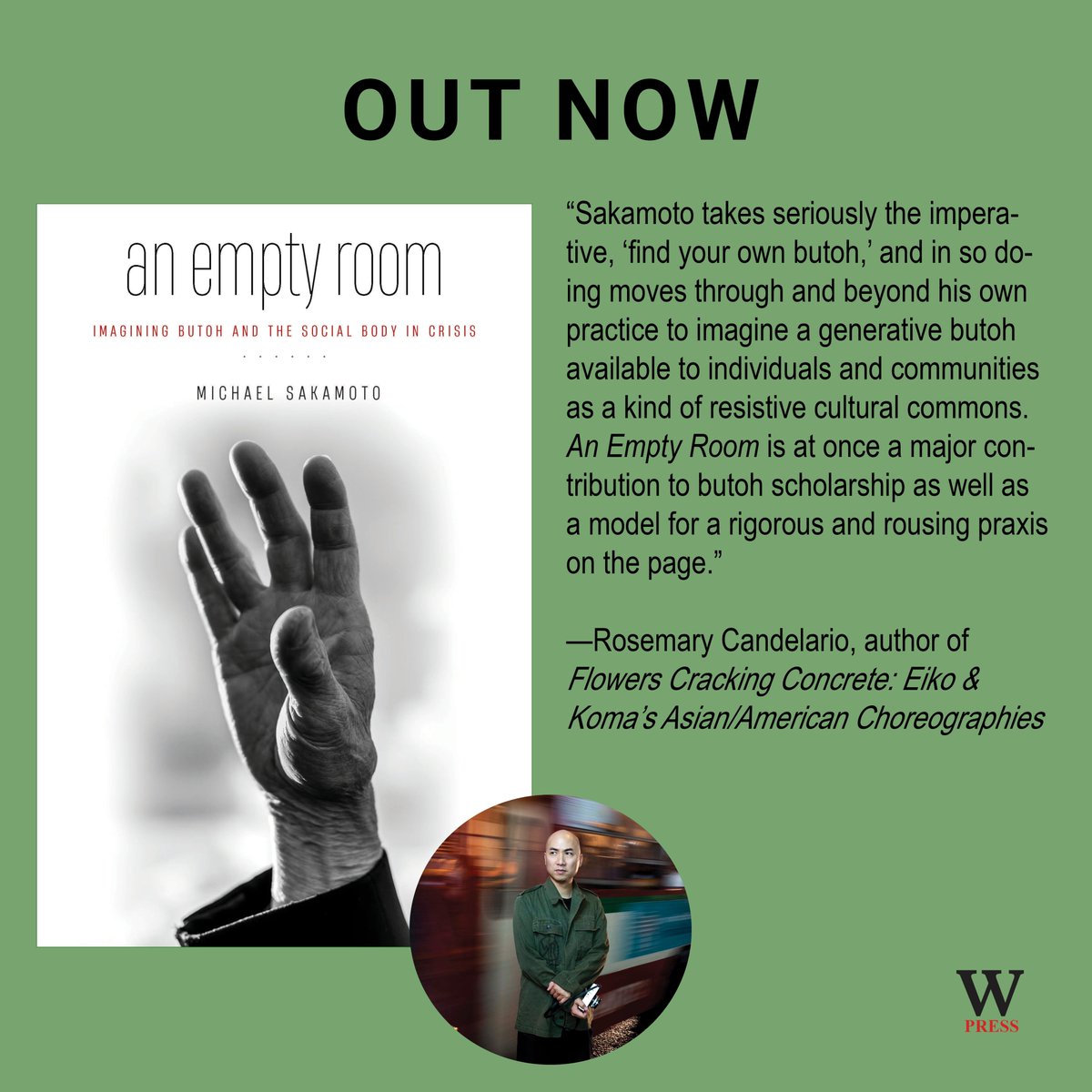 test Twitter Media - "An Empty Room: Imagining Butoh and the Social Body in Crisis" by Michael Sakamoto. Order today using discount code Q301 for 30% off.  #Butoh #Movement #ModernDance #Modernism #SocialBody #BodyPolitic https://t.co/Saes4X1wcW https://t.co/czlrj9AMDW