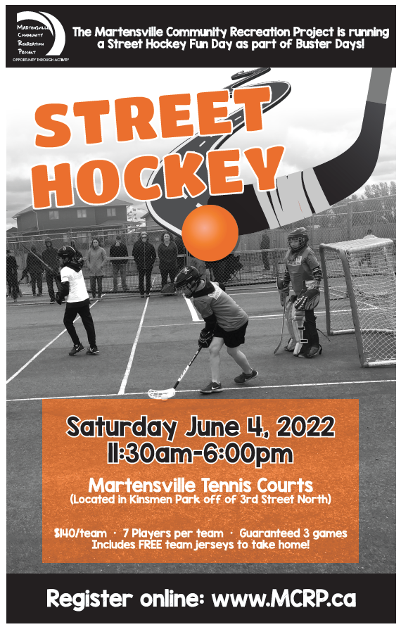 Martensville Community Recreation Project: Street Hockey