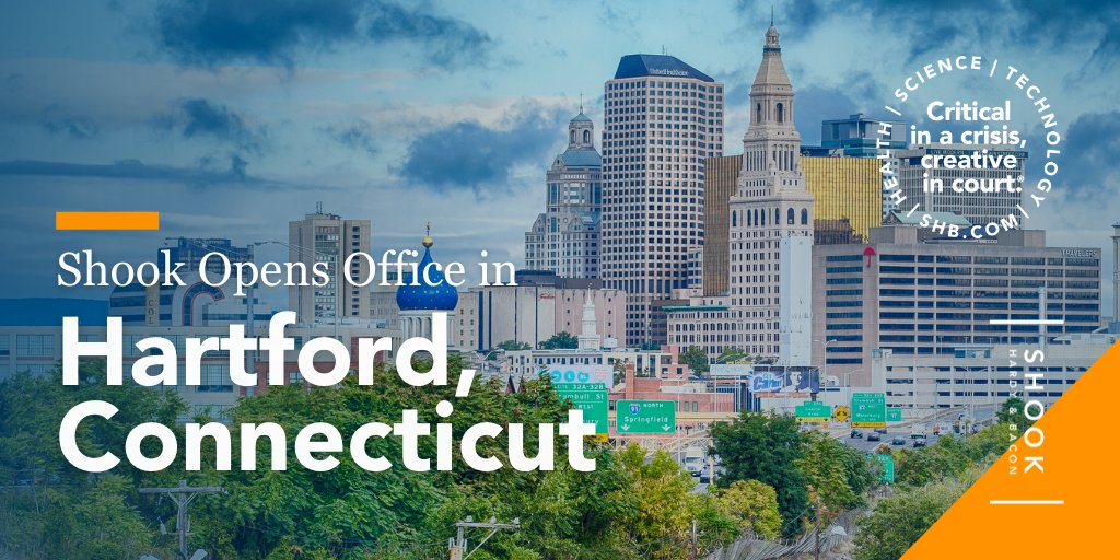 Shook is expanding our northeastern presence with a new Hartford, CT, office, which will be led by Managing Partner Robert R. Simpson, a first-chair trial attorney who focuses on high-stakes litigation. 
fal.cn/3oiu5
