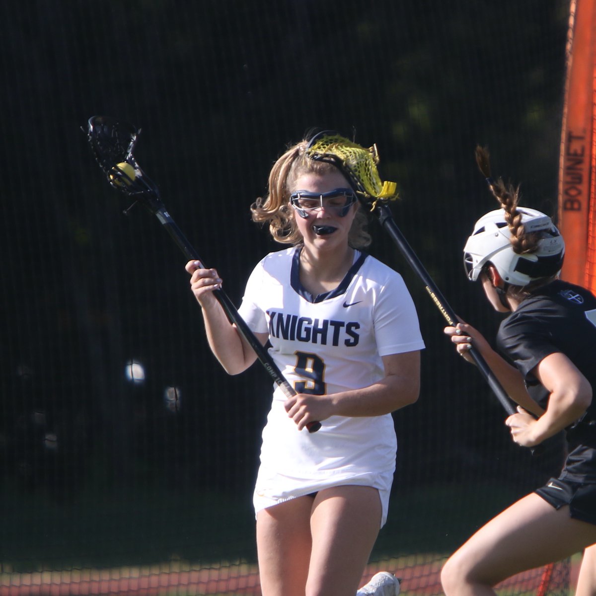 MenloKnights's tweet image. Girls' lacrosse closed the season with a strong outing in 16-12 loss to M-A
-Claire Raney 4 goals, assist;
-Kate Kepner 2g;
-Laynie Sheehan g, 2 caused turnovers;
-Ella Hartmanis 6, 7 draw controls;
-Devon Schaefer 15 saves;
-Kylie Jones g; Michelle Li &amp;amp; Charlie Herrin CT