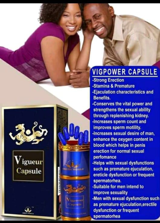 lmrinye's tweet image. *_VIG POWER CAPSULE (FOR MEN)_*
wa.me/qr/I5XAVGLKLUP…
_A leading product for increasing sperm production and sexual function in men.  
_👉Conserves the vital power and strengthens the sexual ability through replenishing kidney._