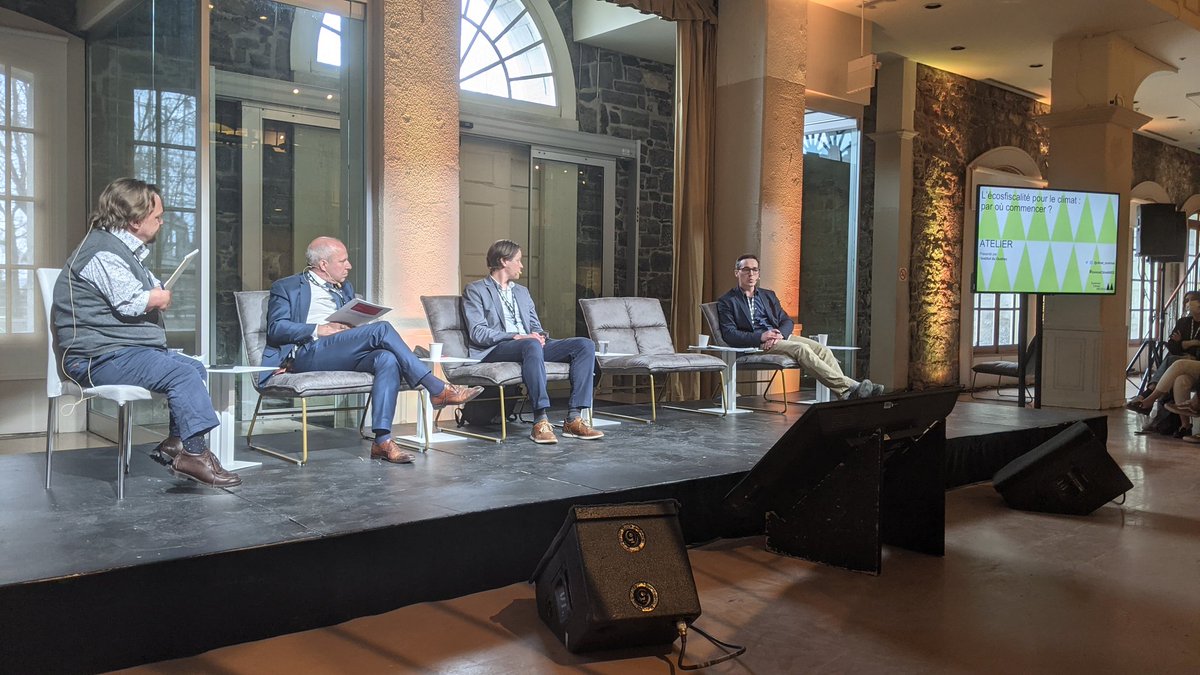 Emna Braham (@emnabraham) on Twitter photo Au #SommetClimatMtl22 pour assister au panel sur l'écofiscalité de @belzile_luc <a href="/InstitutduQC/">Institut du Québec</a> 🌿 Au #SommetClimatMtl22 pour assister au panel sur l'écofiscalité de @belzile_luc <a href="/InstitutduQC/">Institut du Québec</a> 🌿