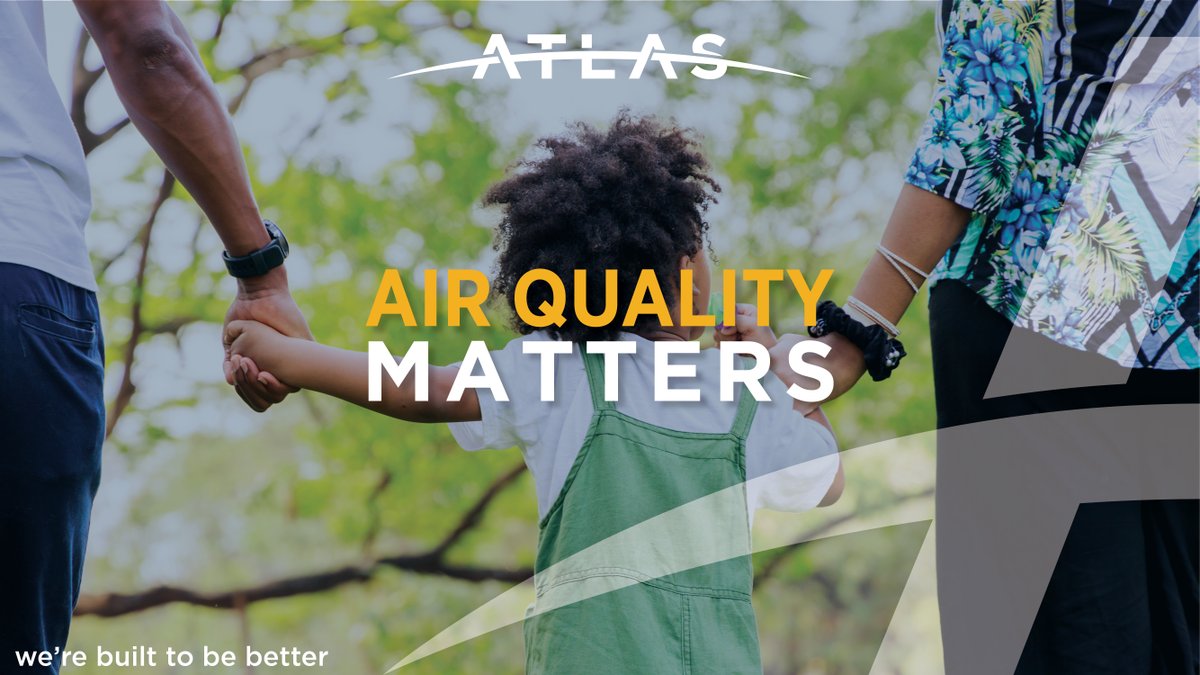 Everyone deserves to live in a safe and thriving community. During Air Quality Awareness Week, Atlas celebrates the leaders and professionals who help ensure people breathe cleaner air and live healthier lives. loom.ly/7bocwxA

#aqaw2022 #airquality #environmental #epa